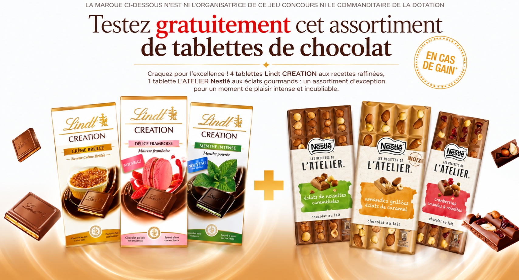 Tablettes de Chocolat