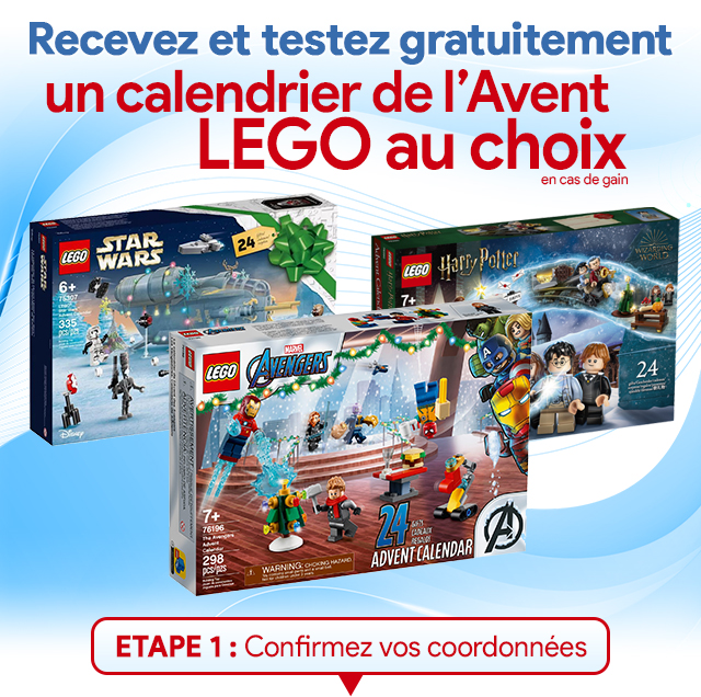 Grand jeu concours Calendrier de l'avent