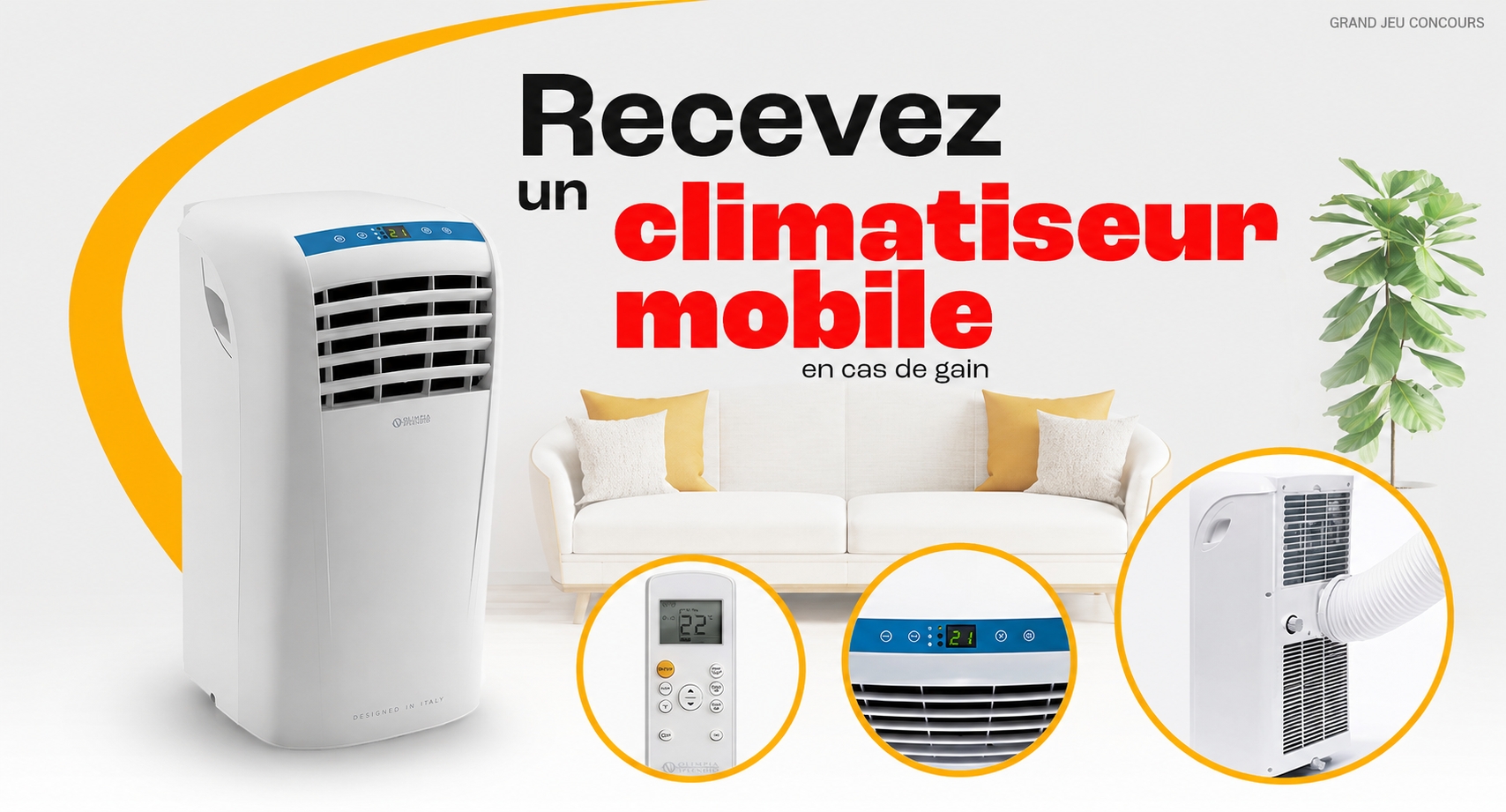 Un climatiseur mobile
