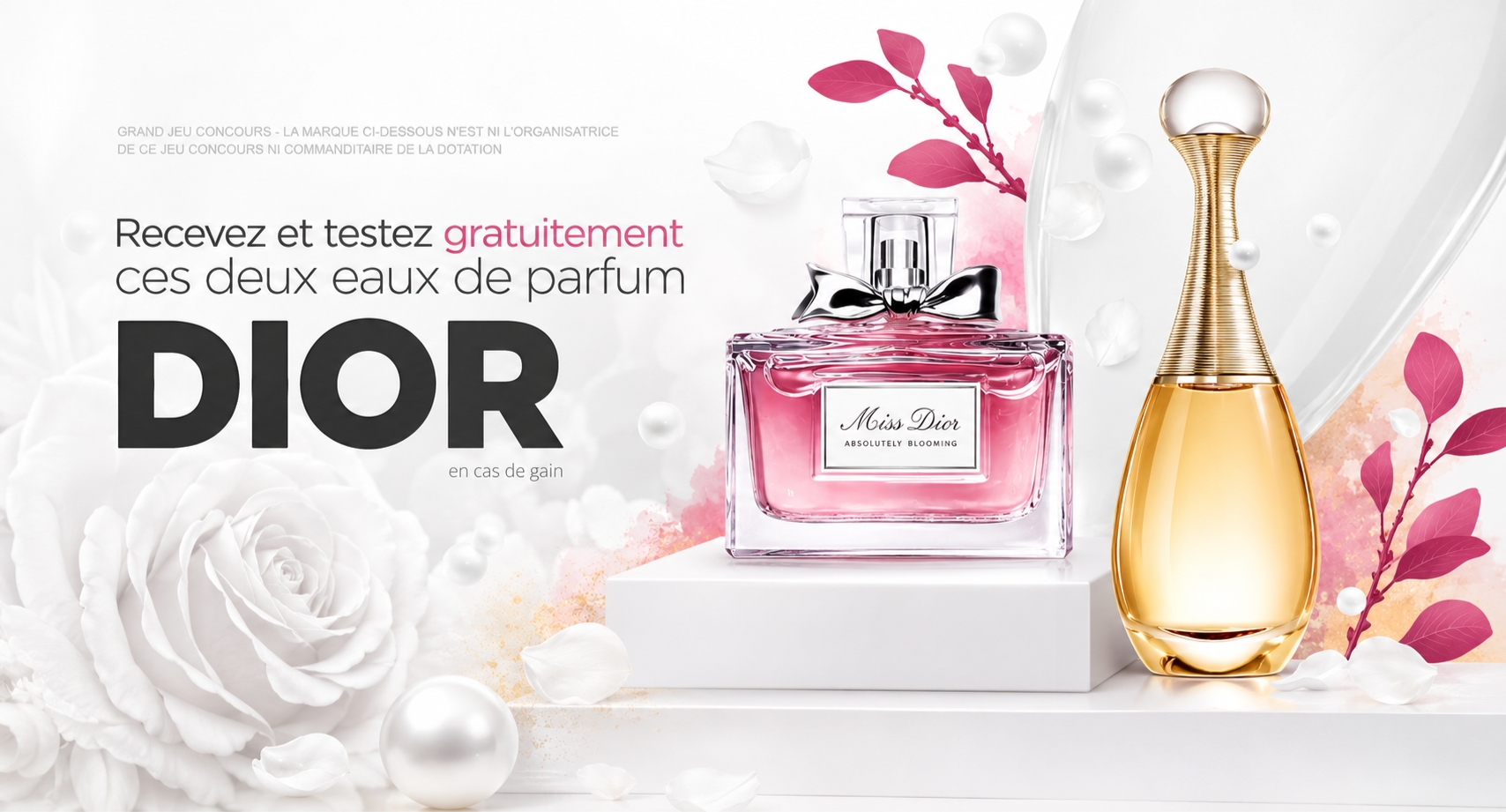 Eaux de parfums Dior