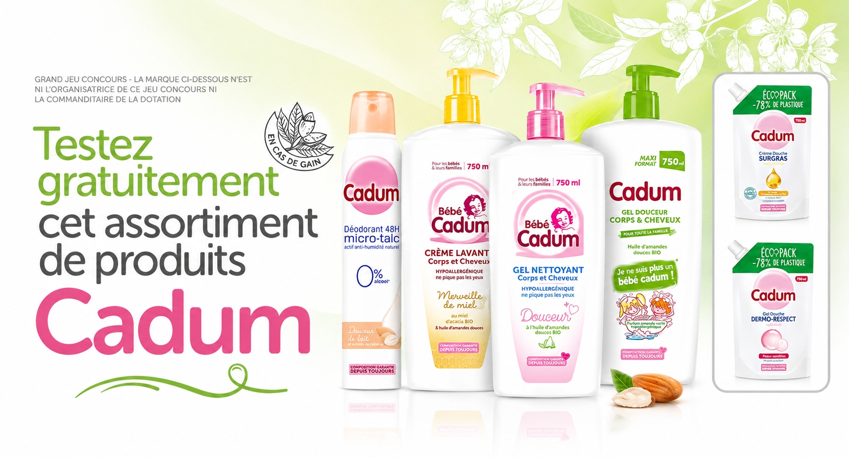 Assortiment Cadum