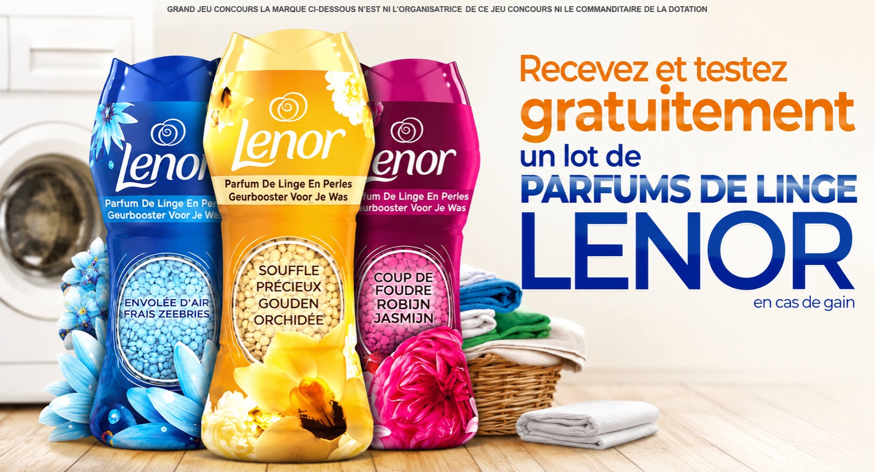 PARFUMS DE LINGE EN PERLES