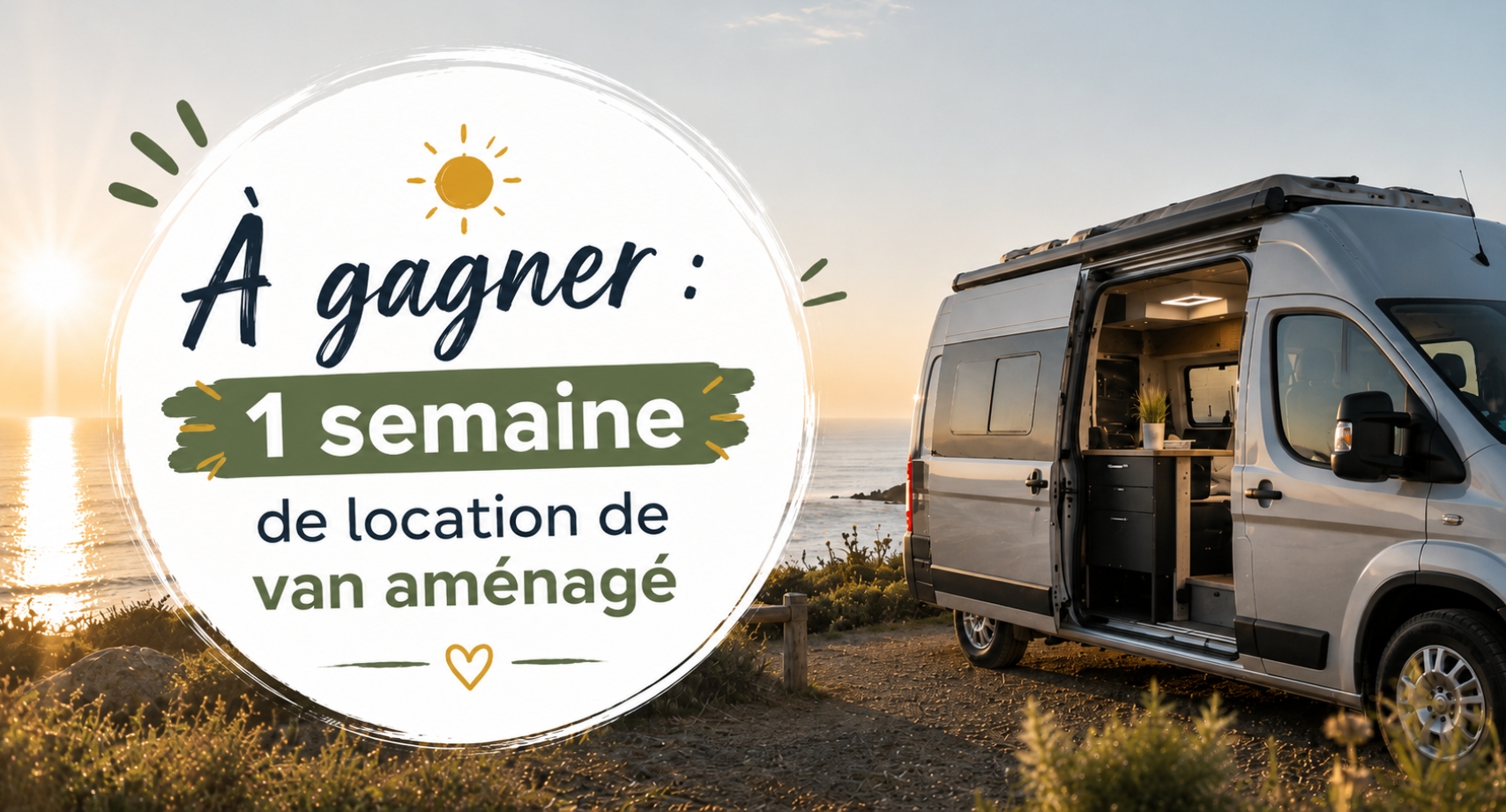 Une semaine de location d'un van aménagé