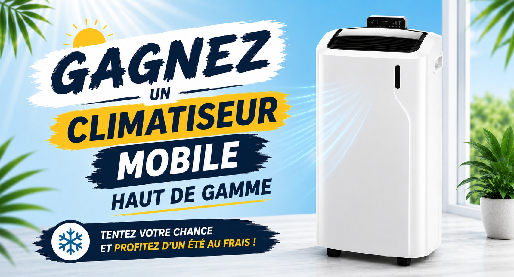 Climatiseur mobile haut de gamme