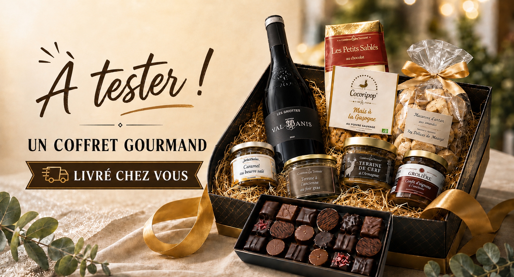 Un coffret gourmand