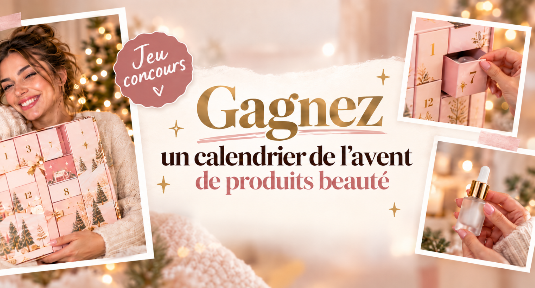 Calendrier de l'Avent produits beauté